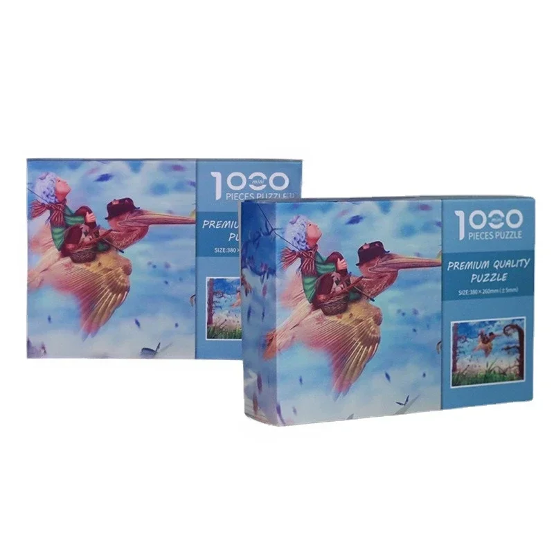 

Картонный мини-пазл Dreamland, 38 х26 см, 1000 шт.