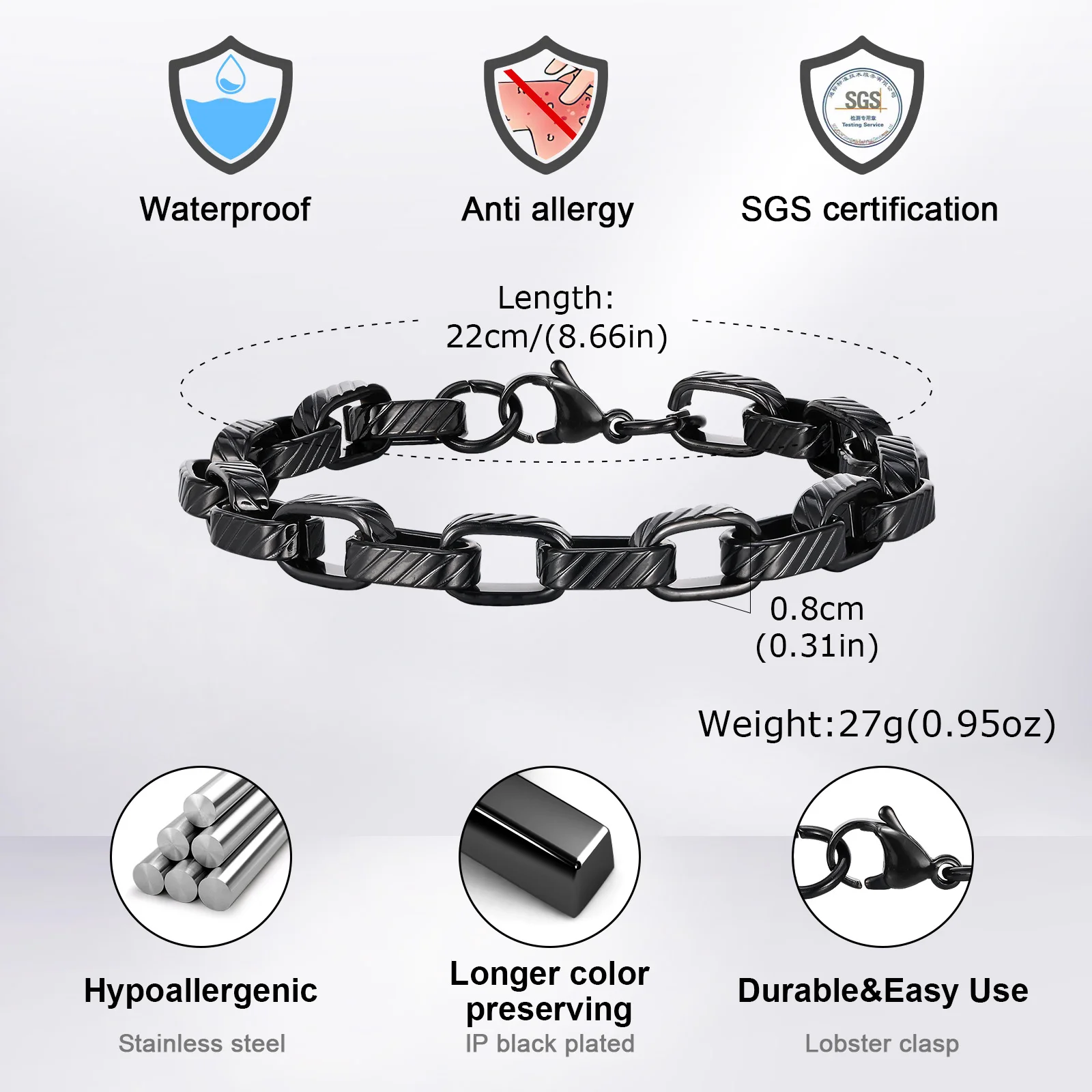 RAOING (ローイング) | 2.5mm Chain Bracelet【silver925】| 通販