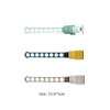 3pcs Window frame clothes hanger buckle type porous window balcony portable clothes hanger adjustable clothes hanger 6