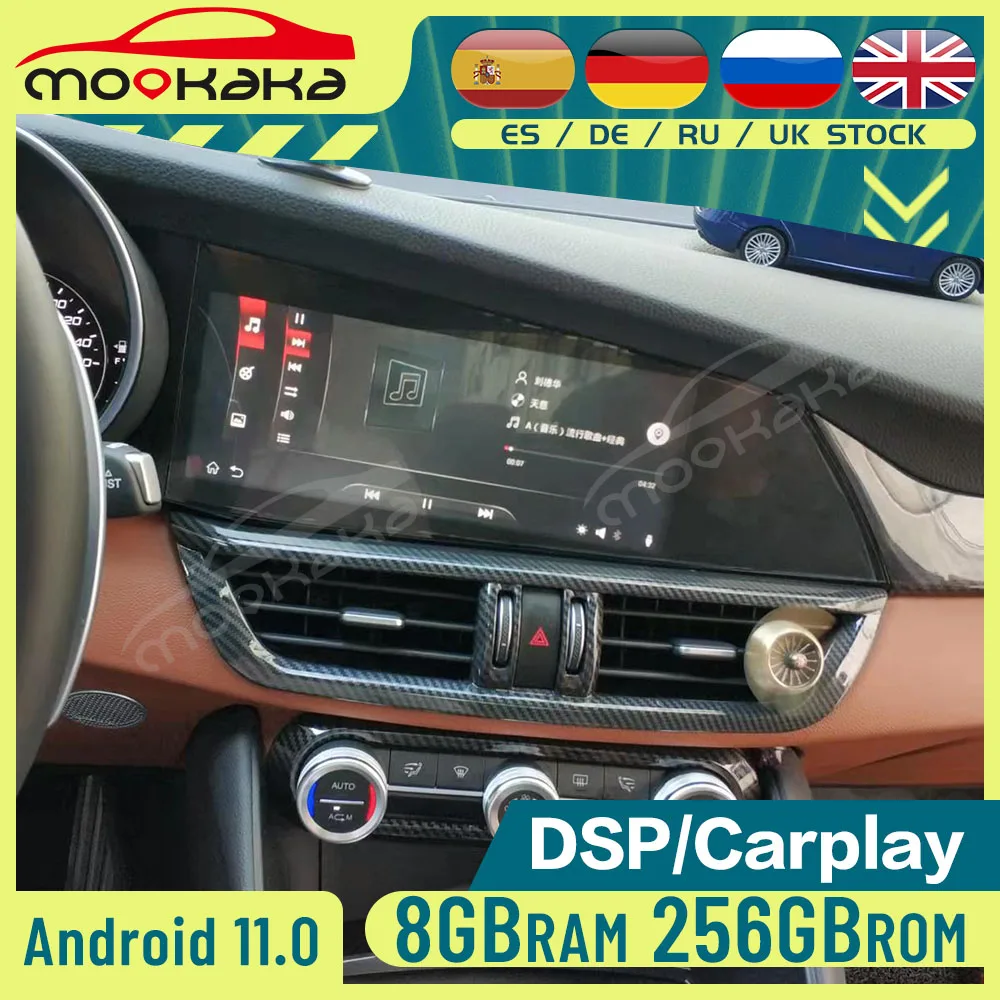 

Car Radio Android For Alfa Romeo 2015-2020 GPS Navigation Touch Screen DSP Stereo Autoradio Head Unit