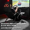 Racing Simulator Cockpit for or Thrustmaster T248X T248 T300 T150 458 TX Xbox PS5 PS4 PC (Black) 4