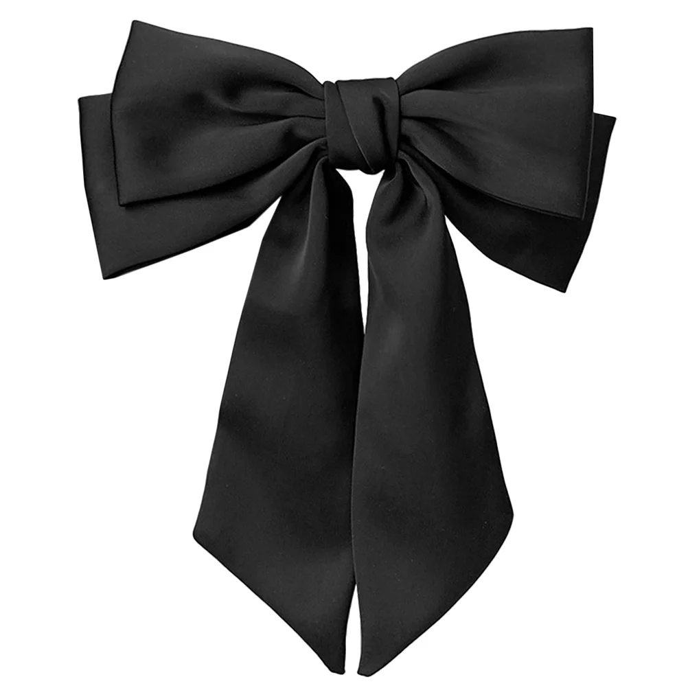 

Hair Accessories for Girls Bow Hairpin Large Bows Women Ribbon Clip Tie Barrettes Thick Clips Women's