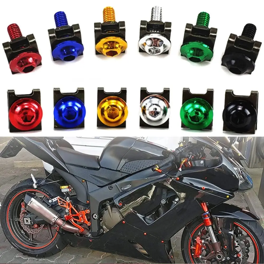 

Accessories Fastening Kit Modification Supplies M5 Screws & Nuts Spire Speed Fastener Clips Motorcycle Fairing Bolts