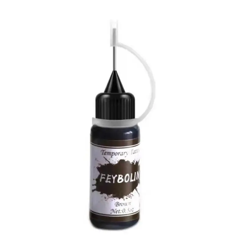 7 Color Non-abras Temporary Tattoo Cream Women Men's Child Fake Tattoo Semi Permanent Ink Art Painting DIY Fake Freckles tattoo ink tattoo ink pigment