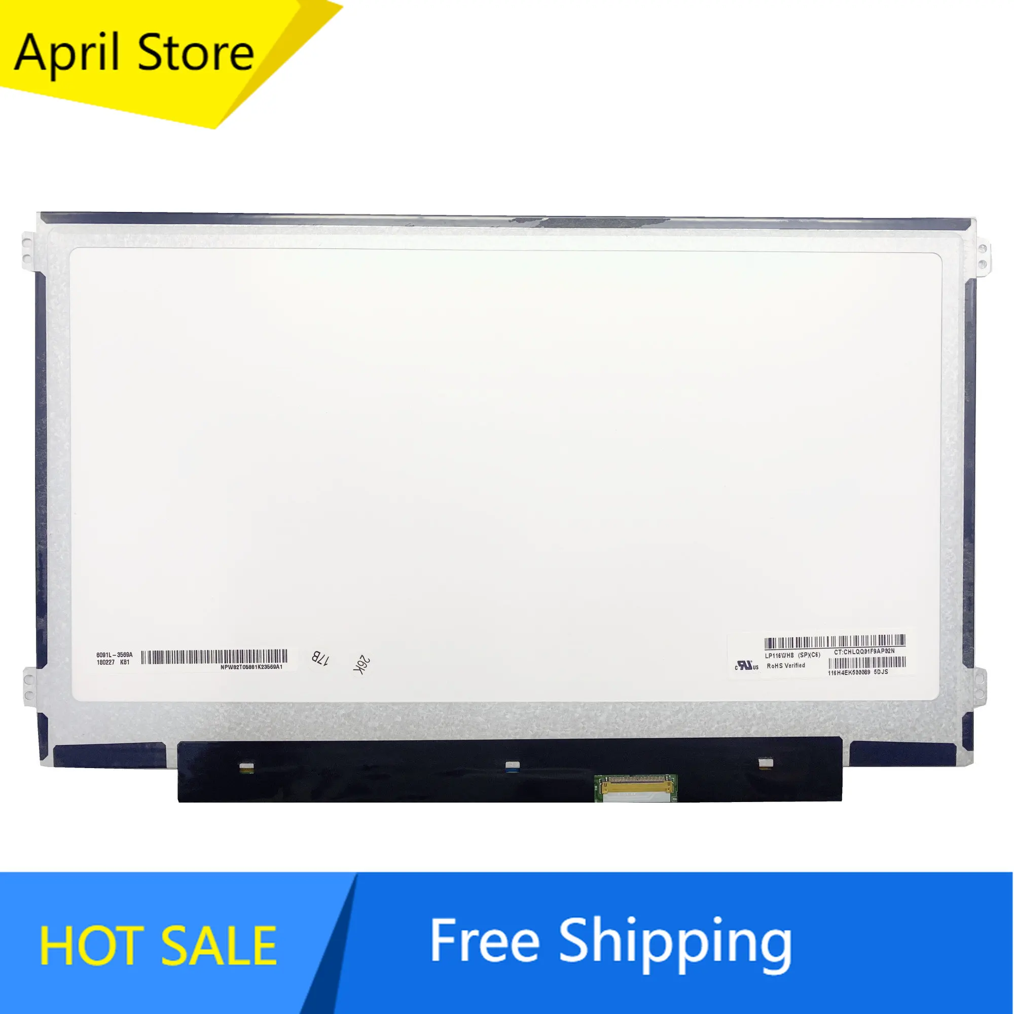 

LP116WH8-SPC6 LP116WH8 SPC6 11,6 ''сенсорный ЖК-экран для ноутбука, панель дисплея 1366*768 EDP, 40 контактов