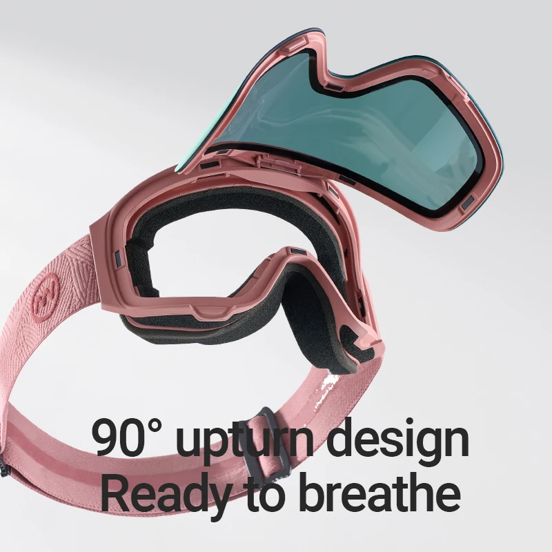 NANEND Ski Glasses, Snowboard Glasses, Anti-fog High Definition Ski Equipment Outdoor Snow Glasses 4