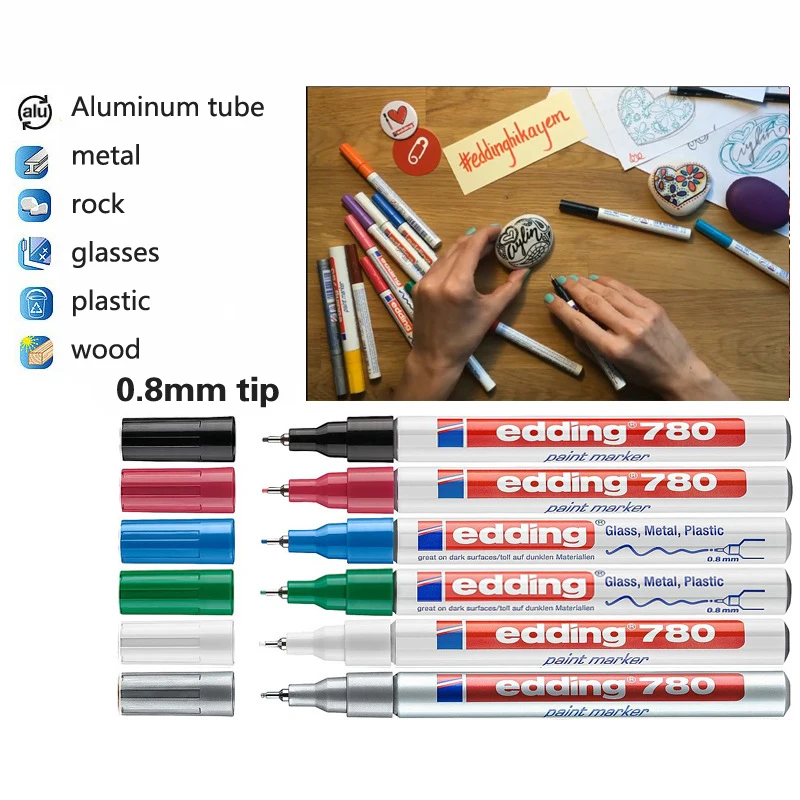 1pcs Edding 780 Paint Marker Pen
