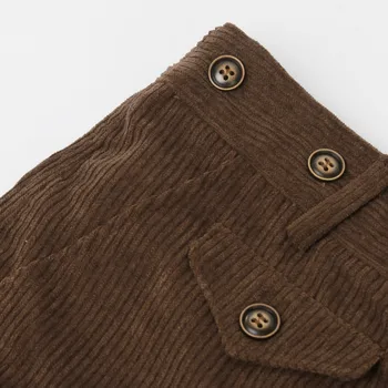 Brown Corduroy Pants For Men Spring And Autumn Men's Outdoor Leisure Pant High Quality 2024 New Fashion Men's Work Pants 6