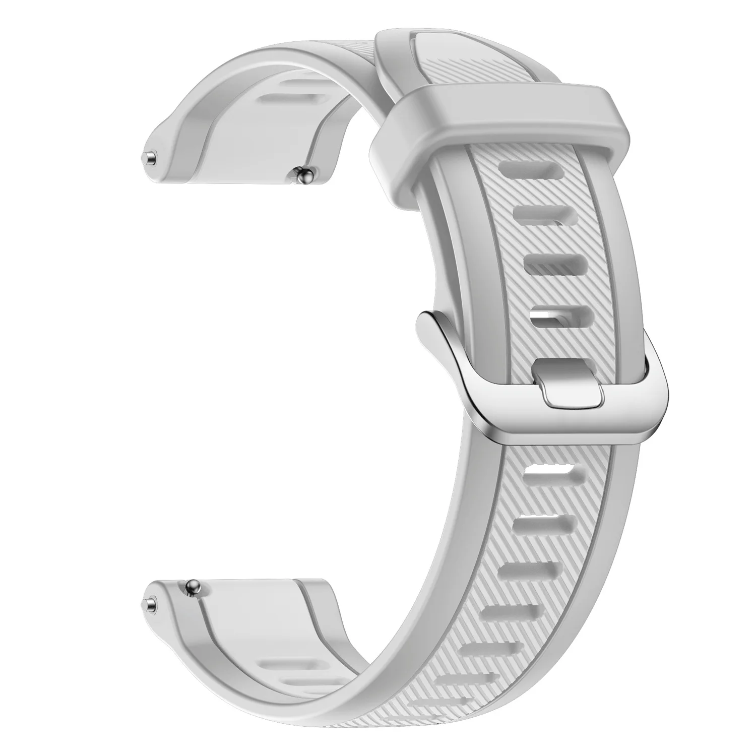 Versatile Silicone Watch Strap - 20mm/22mm
