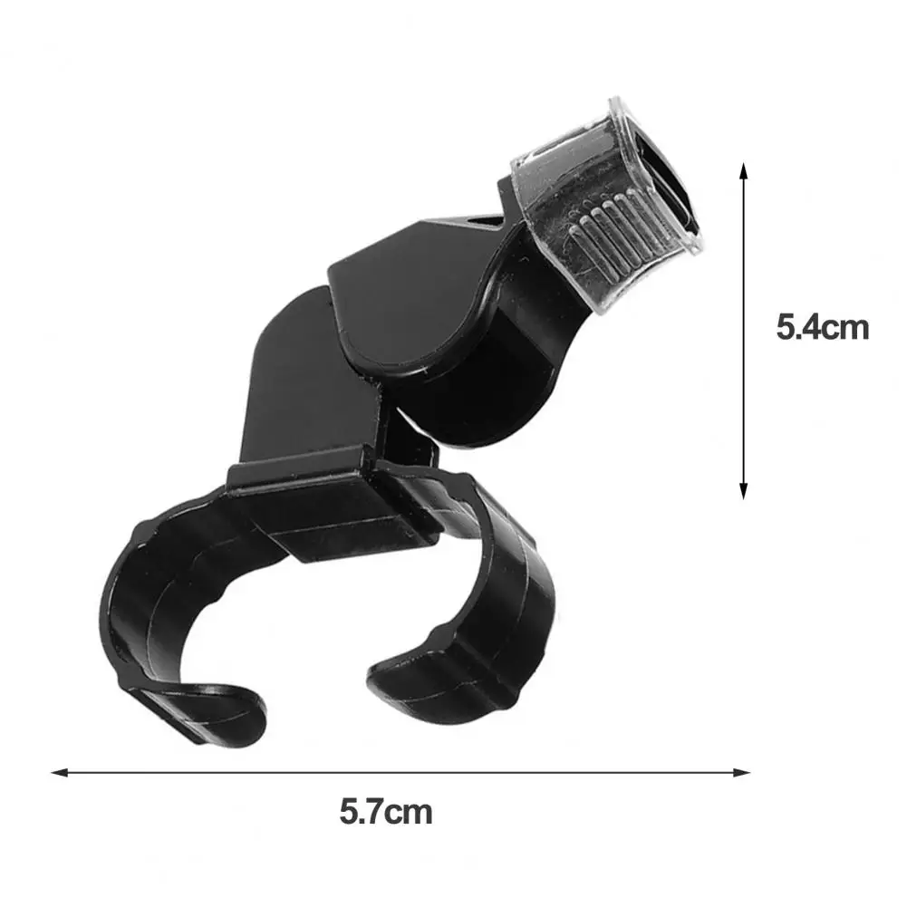 Fingergrip Referee Whistle Loud Crisp Sound Training Whistle High Decibel Ultralight Sports Basketball Soccer