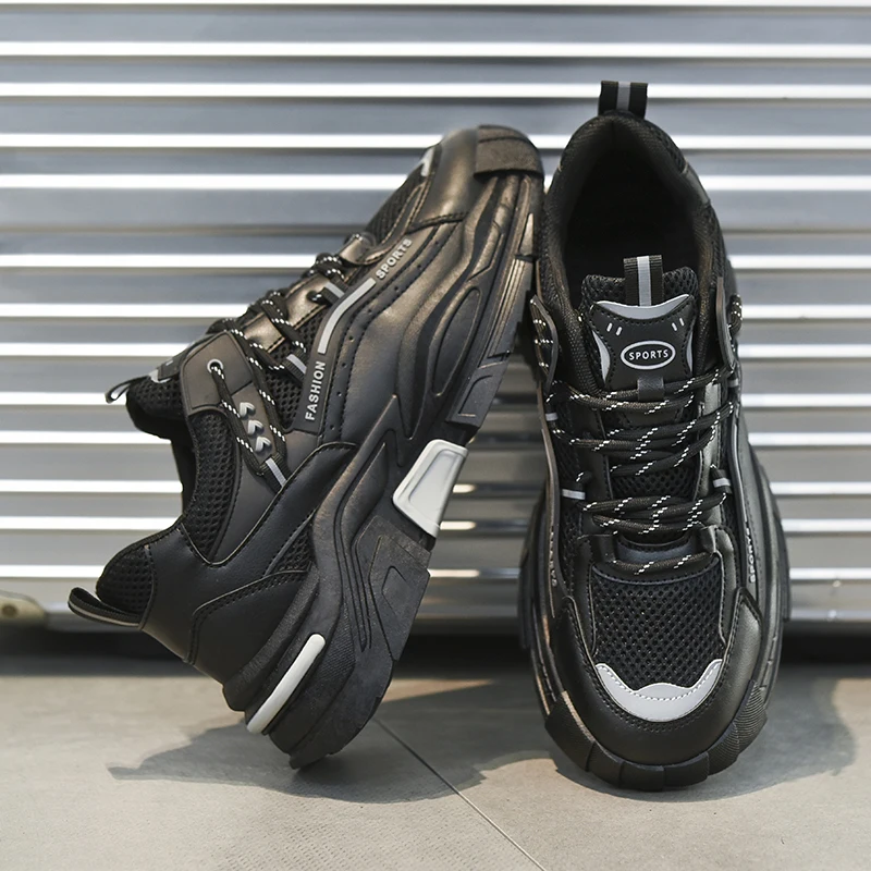 

Autumn New Men Sneakers Shoes Fashion Breathable Walking Shoes Outdoor Sneakers Mesh Casual Shoes for Male zapatillas hombres