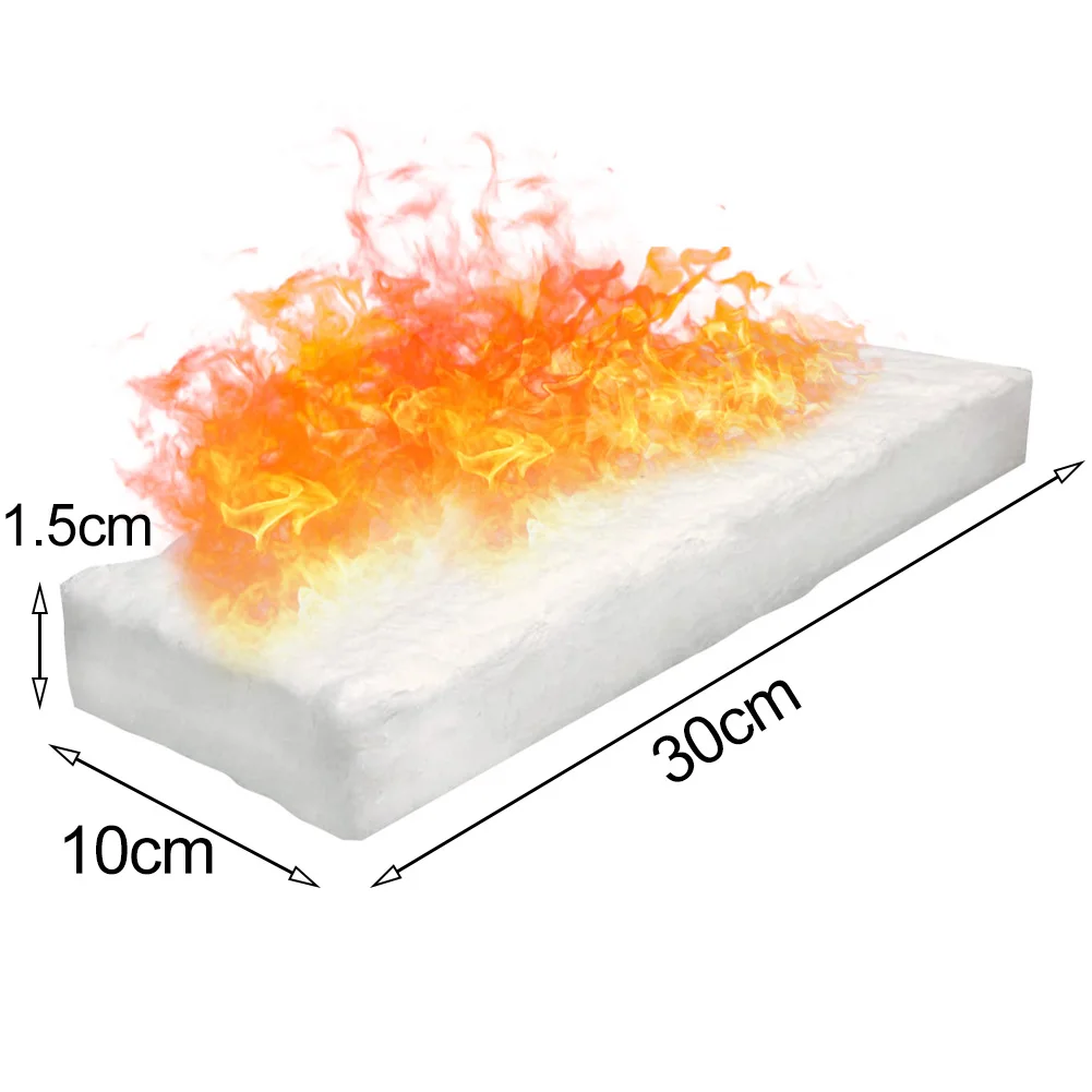 Bioethanol Sponge Ceramic Sponge Fireplace Indoor Ethanol Fireplace Bioethanol Burners Ceramic Wool 3x