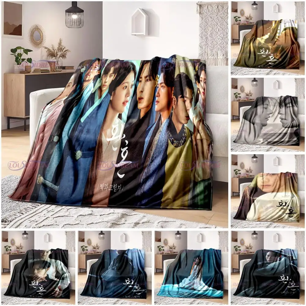 Kdrama Alchemy Of Souls: Light And Shadow Blanket Fleece Blanket Gift For Fans Lovers Of Antiquity Korean Drama Flannel Blanket