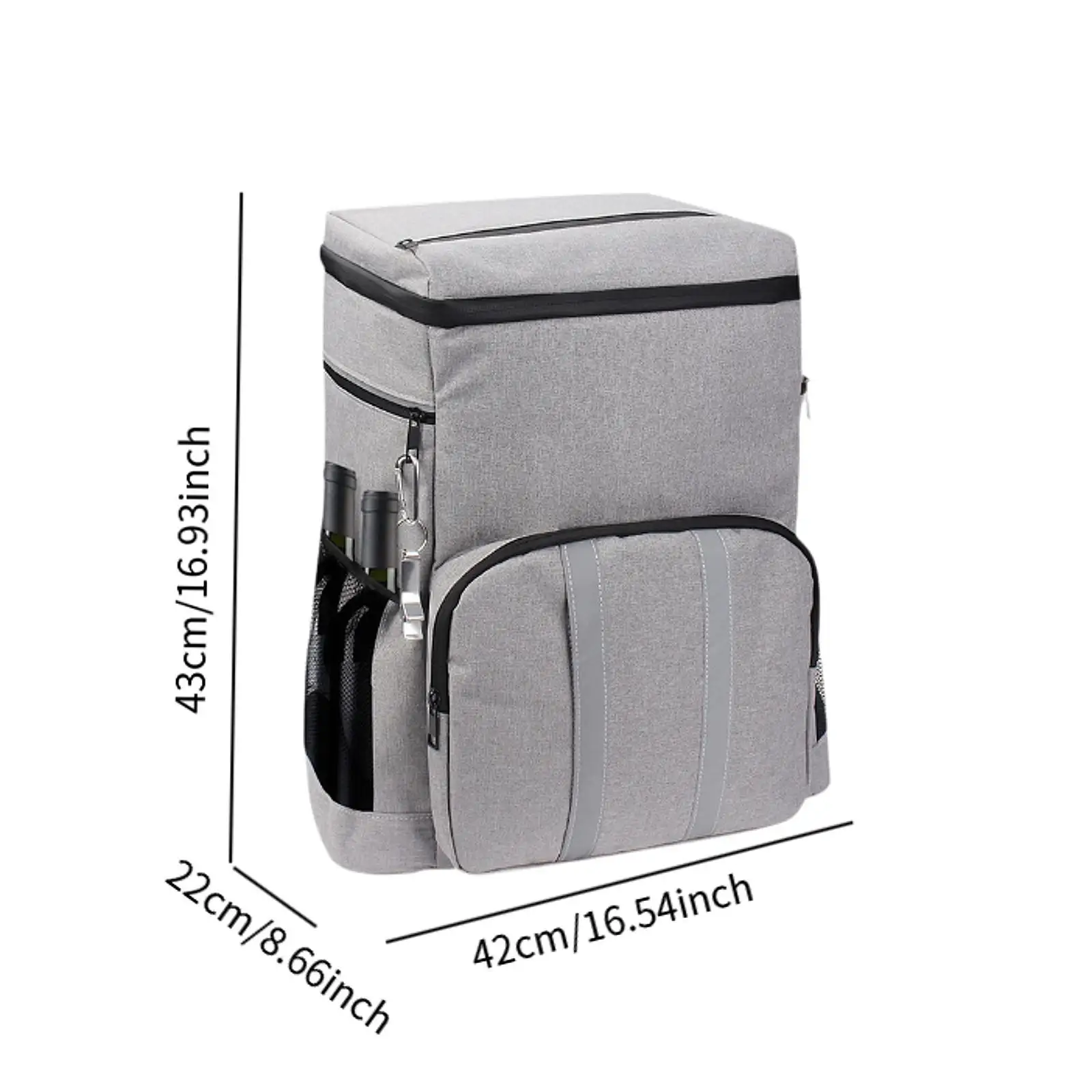 Cooler Backpack Cooler Lunch Backpack Leakproof Portable Comfortable Beach Picnic Bag for Work Camping Fishing Picnic