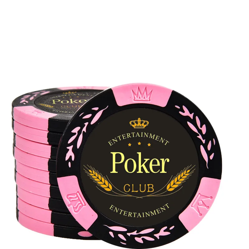 14g Texas Poker Chips Coins Blank Poker Chips Professional Casino Club Party Entertainment Kit Board Games 10PCS/Lot poker chips plastic game coins