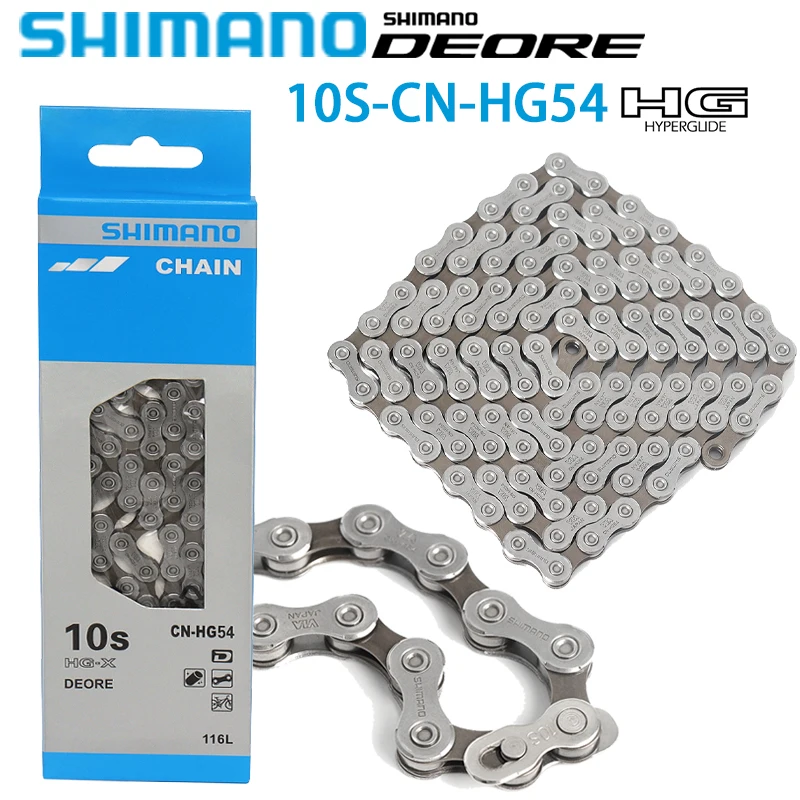 SHIMANO DEORE 10 Speed HG54 Bike Chain SUNSHINE 11-40T/42T/46T/50T Cassette Flywheel Set 10V MTB Bicycle Riding Accessories