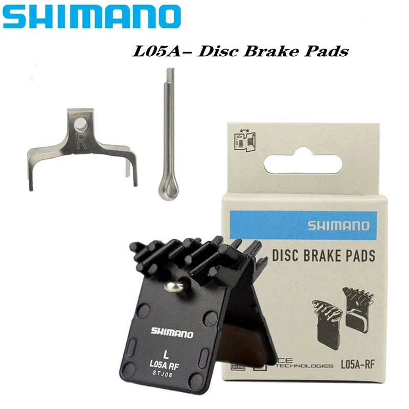 

Shimano L05A Brake Pad DEORE SLX XT Resin Metal Pad Cooling Fin Ice Tech Mountain Road M8110 M7110 R9170 R8070 R7070 Original
