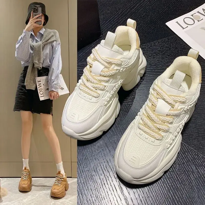 

2023 new small white shoes casual sports women's shoes flat shoes