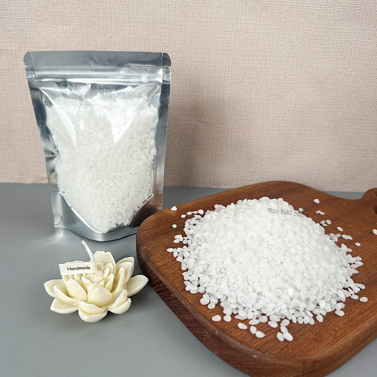Candle Making Wax 500g White Beeswax Granular Scented No Additives DIY Raw Material