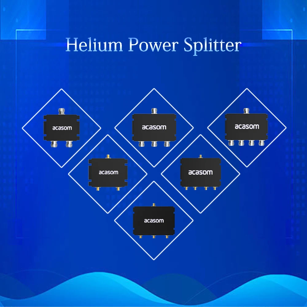 

New 2-3-4 Way Helium Power Splitter 868MHz Power Divider 915MHz Power Spltter SMA Type N Type