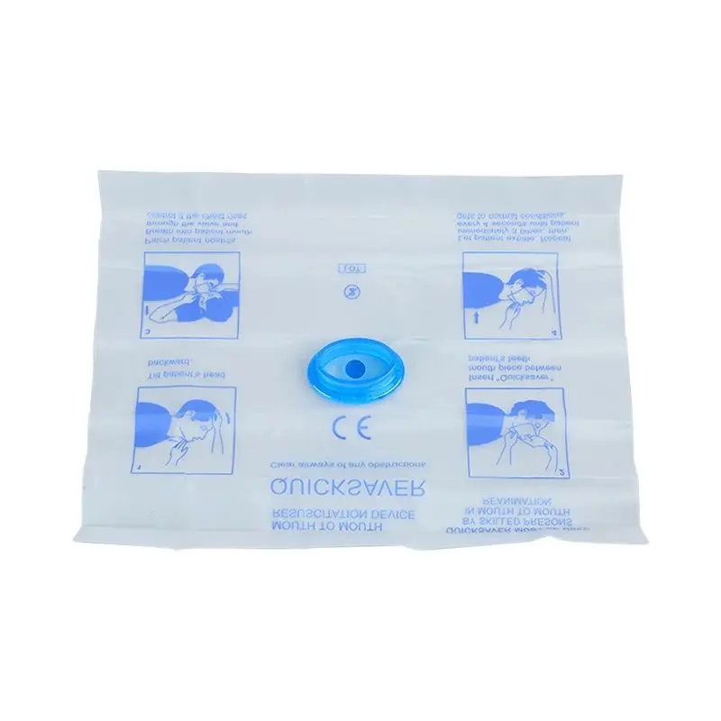 Portable Disposable CPR Mask 5/10Pcs Mouth To Mouth Quick Save First Aid Emergency Kits Accessories