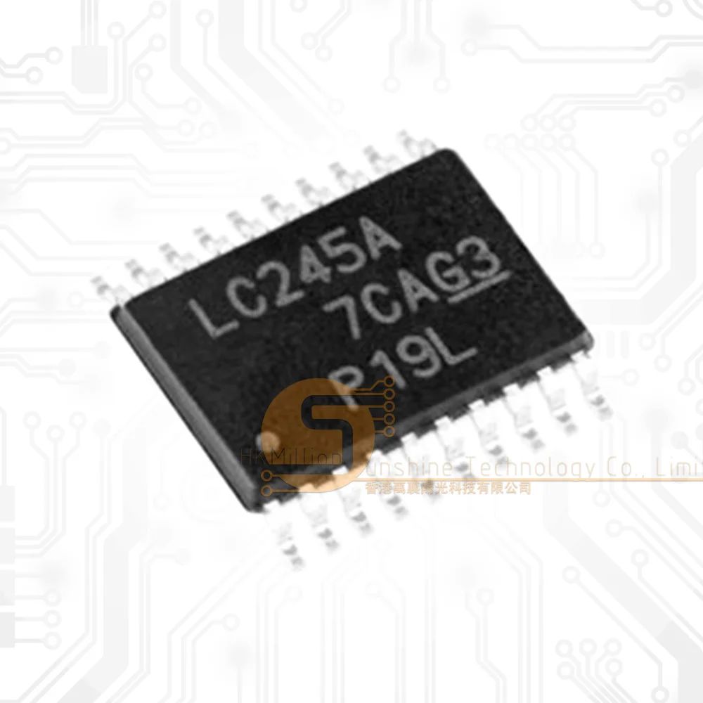 50pcs 74HCT245PW HCT245 TSSOP Bus XCVR Single 8 CH 3 ST 20 Pin TSSOP Tube In Sto - Foto 4