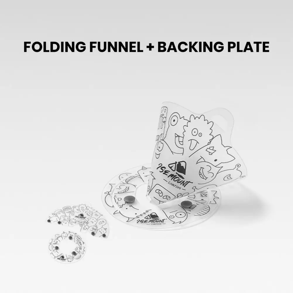 Portable Tableware Folding Outdoor Camping Bowl Portable Durable Camping Tableware Bowl Bpa Free Heat-resistant Plate Set