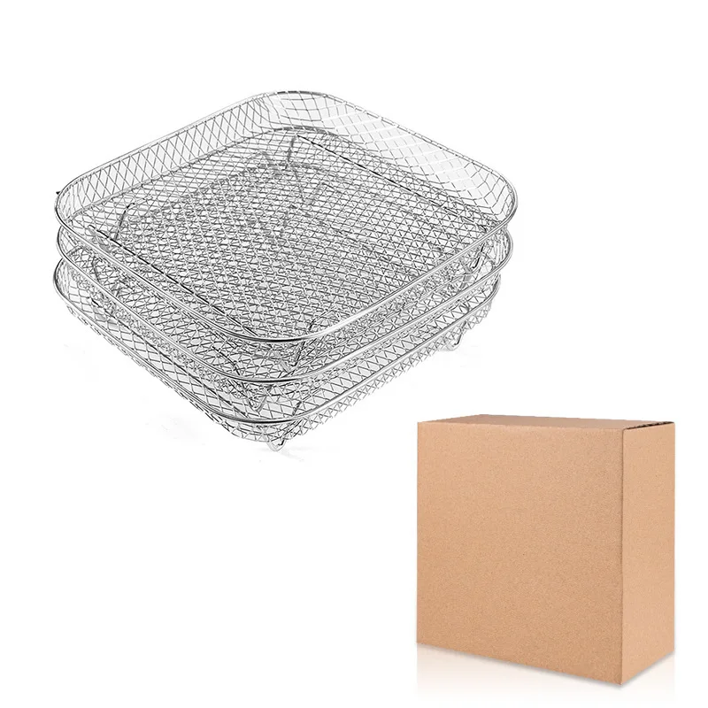 Air Fryer Accessories Multipurpose Grill and Frying Basket Set