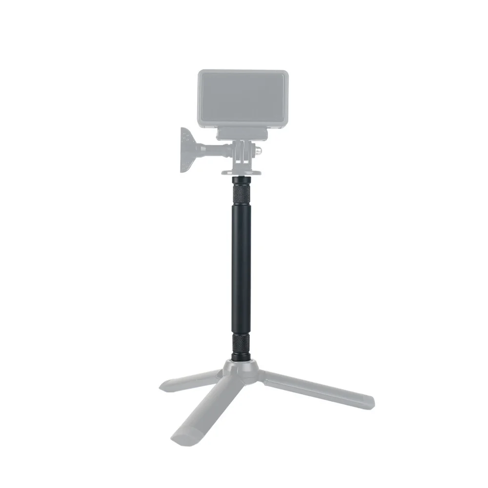 Aluminum Alloy Extension Rod 1/4" Mount For GoPro Hero 13 12 11 10 9 SJCAM AKASO Insta360 DJI Osmo Action Camera Accessories