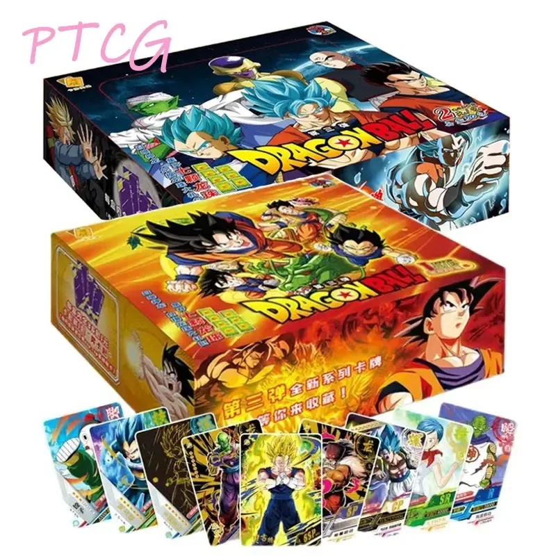 

New Dragon Ball Booster Card Box Trading card game Super Saiyan Son Goku Anime Characters Collection Card Game Child Gift