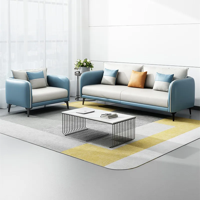 Accent Corner Office Sofas Leather Individual Recliner Modern Floor Luxury Office Sofas Nordic Bureau Meuble Furniture