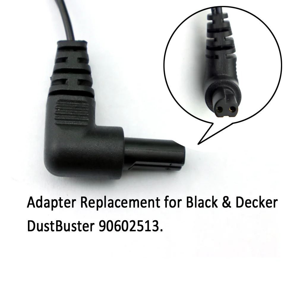 15V Charger for Black and Decker Dustbuster Handheld Vacuum Replacement  Charger Power Cord