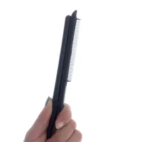 Peigne de coiffure en forme de V, tri de cheveux, peigne droit, peigne de coiffure, peigne à lisser, outils pour cheveux, peigne de Distribution à domicile 2