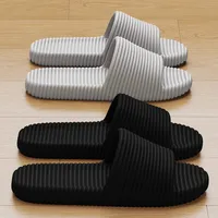 Crestar New Summer Slippers For Women Indoor Non-slip Soft Bottom Bathroom Shower Slippers Couple Casual House Flats Slippers 1