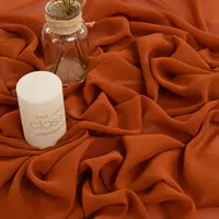12PCS Terracotta Chiffon Wedding Table Runner Table Setting Gauze Sheer Vintage Christmas Dining Birthday Party Table Decor 2