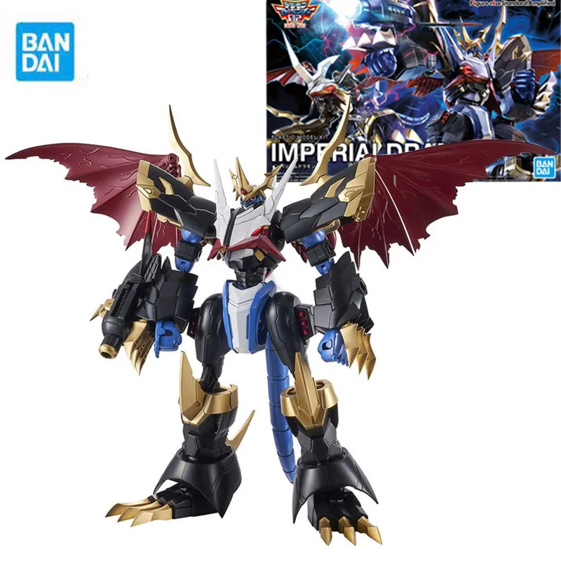 Bandai Genuine Model Figure-Rise Standard Amplificato Garage Kit Digimon Adventure Imperialdramon Collection Modello Di Assemblaggio