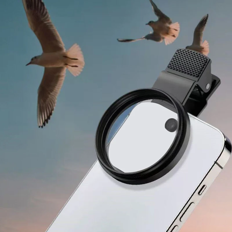 Plastic 1 Set CPL Polarizer Eliminates Reflection And High-Definition Filter Mobile Photography Polarizer Lens Filter With Clip