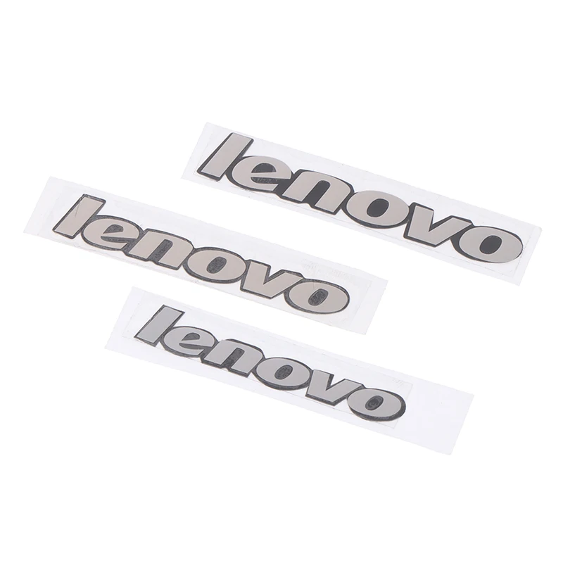 

1 шт. высококачественные металлические наклейки с логотипом для ноутбука, 3 размера, серебристые Декоративные наклейки для ноутбука «сделай сам»