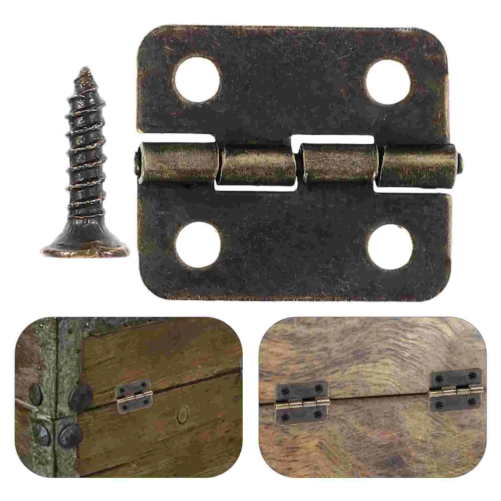 100 Pcs New Chinese Style Garage Door Magnetic Decorative Hardware Knobs Retro Hinge
