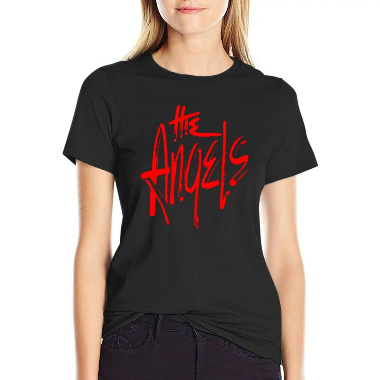 

THE ANGELS BAND T-shirt Female clothing summer clothes tops Women