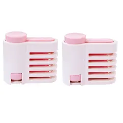 Dual Bread and Cake Slicer Set - Innovative Kitchen Baking Tools (Pink 2pcs)