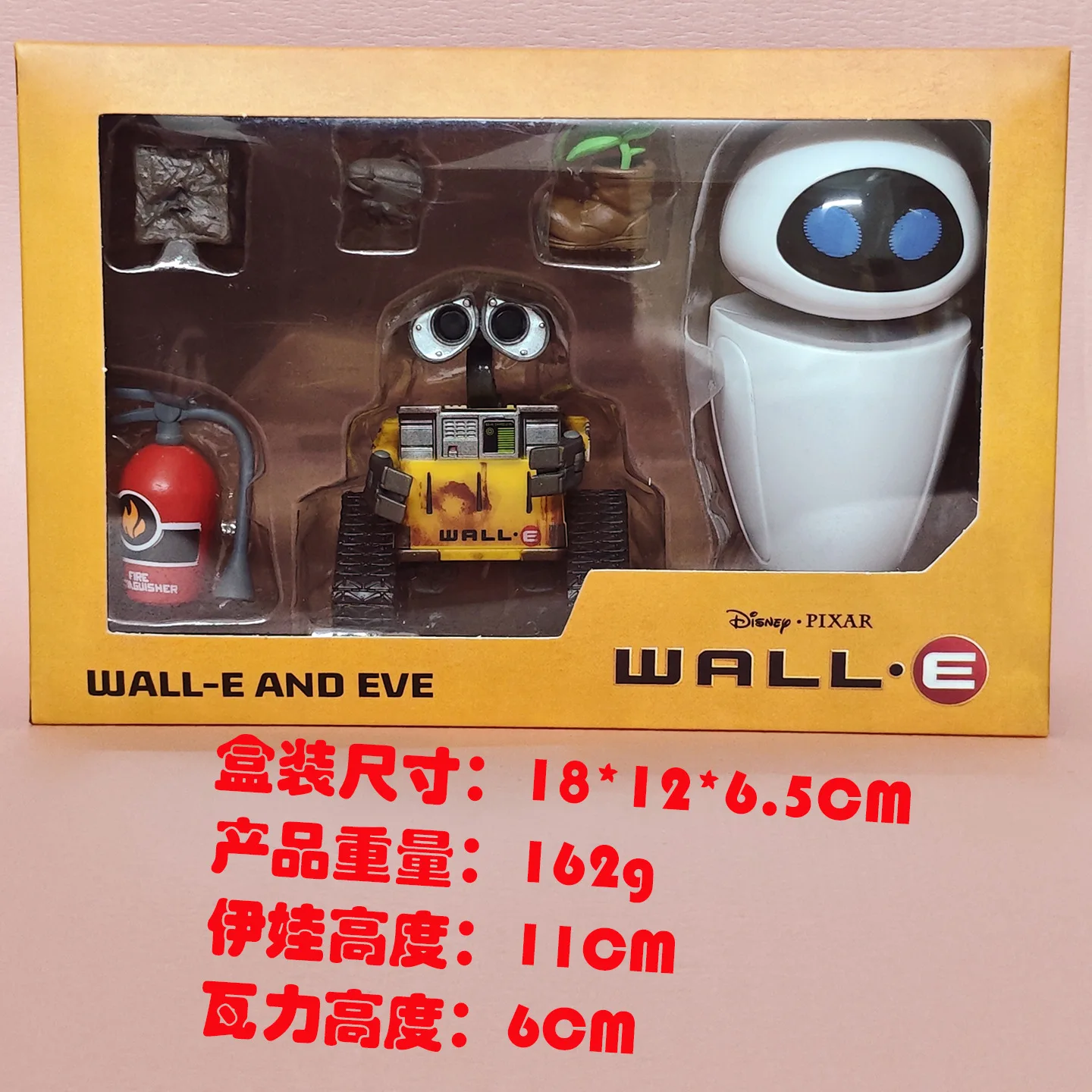 Disney Wall-E Action Figure Cartoon Eve Deformable Doll Collection Cute Model Toy  Desktop Decor Birthday Christmas Fans Gift