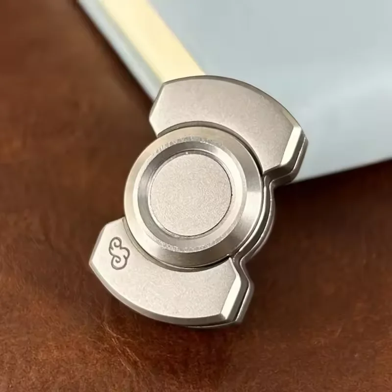 Metal Magnetic Slider Transform Hand Spinner Push Card Mini EDC thumbnail 4