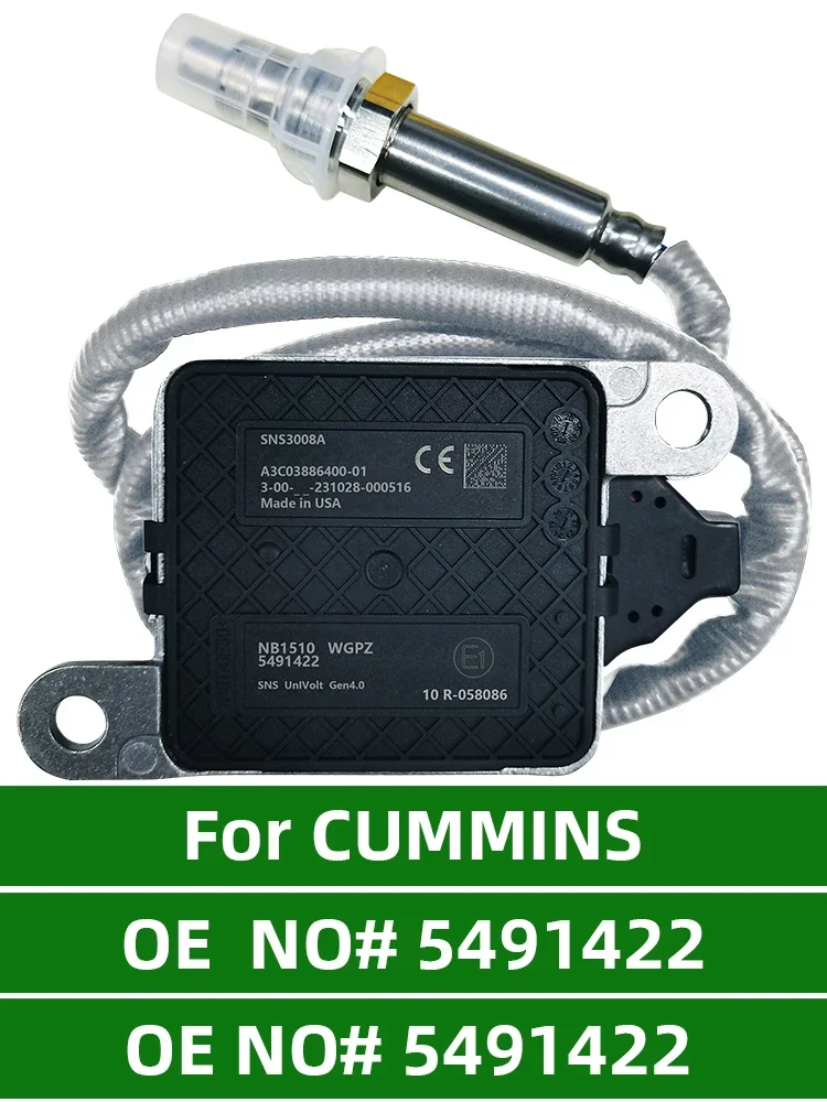 5491422 CUMMINS 블루버드 용량 화물선 장비용 질소 산소 NOx 센서, A3C03886400 5491422rx, 신제품