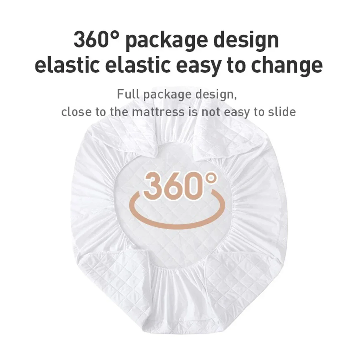 Deluxe 3-Layer Quilted Waterproof Mattress Protector
