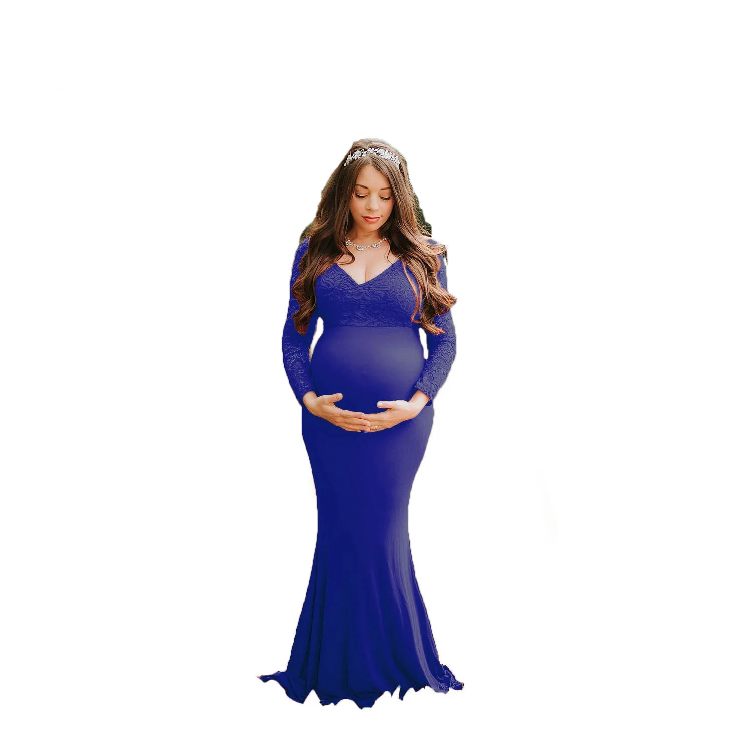 Classic Maternity Photography Props Maternity Dresses Off Shoulder Maternity for Photo Shoots Women Pregnancy Dresses 7 Sf9dfc07ffce844dd965fd10a712718a7f