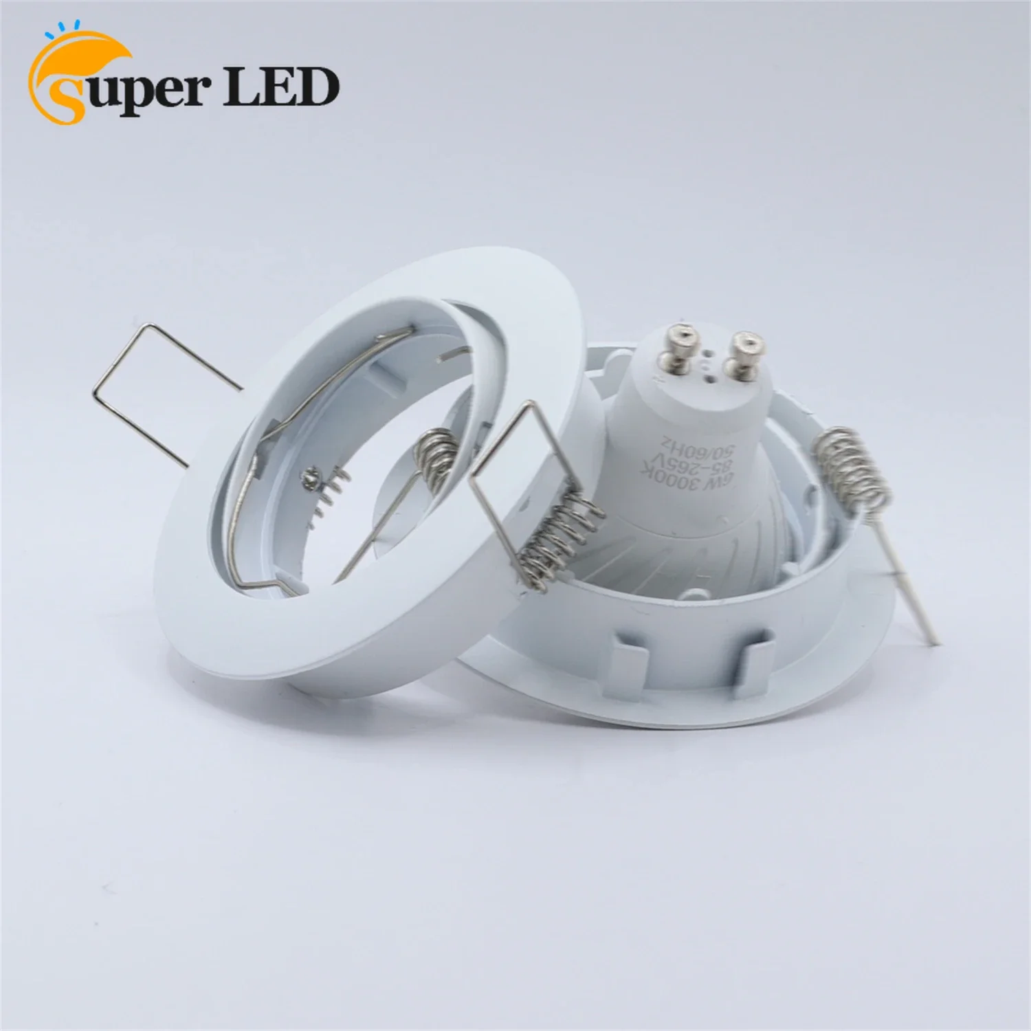 

JOYINLED LED Lighting Round Mounting Recessed Led Ceiling Light MR16 Fitting Fixtures Lamp Holders LED Spot Light Frame