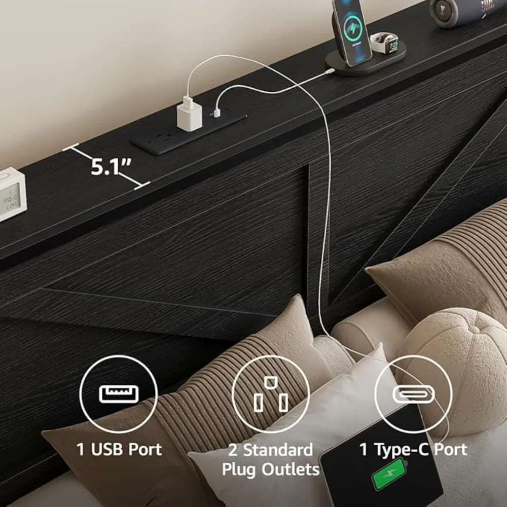 Farmhouse LED Bed 2