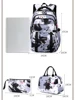 3 PCS Camouflage Design Kids Backpacks for Girls School Bag with Lunch Box purse Cute Bookbag Kids Backpack waterproof schoolbag 3