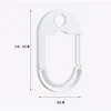 2PCS Deskside Book Bag Hooks Students' Special Coat, Hat and Bag Hooks Locking S-shaped Hooks Key Hanger 5